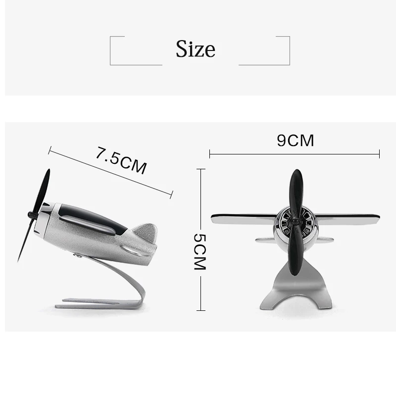 Украшение для автомобиля украшение самолета ароматерапии нескользящий коврик
