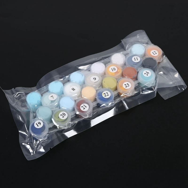 2 набора DIY масляной краски ing Paint по номеру Kit Рисование изображения на холсте