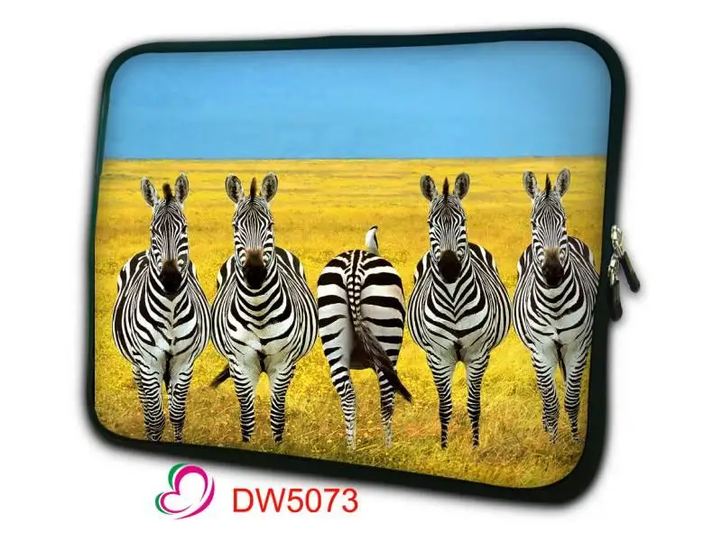 

Zebra 10/10.1 Tablet PC Bag Laptop Cover 15 14 13 12 17 11.6 Inch Sleeve Chromebook Bag Case For Acer Dell HP Envy