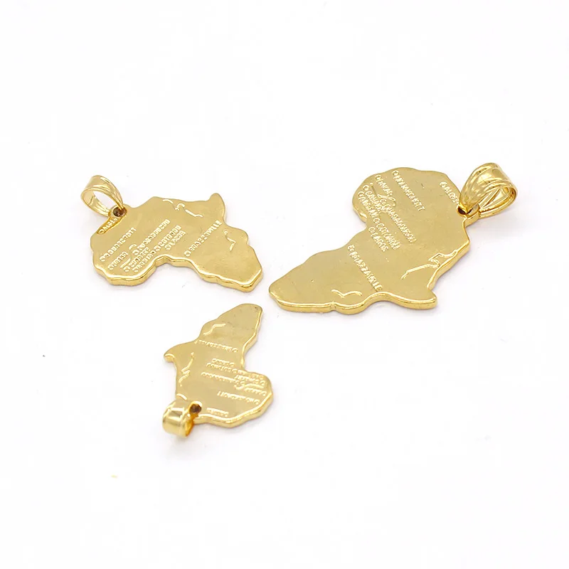 FS Новое поступление горячая Распродажа кулон Mapa de Africa три размера классический