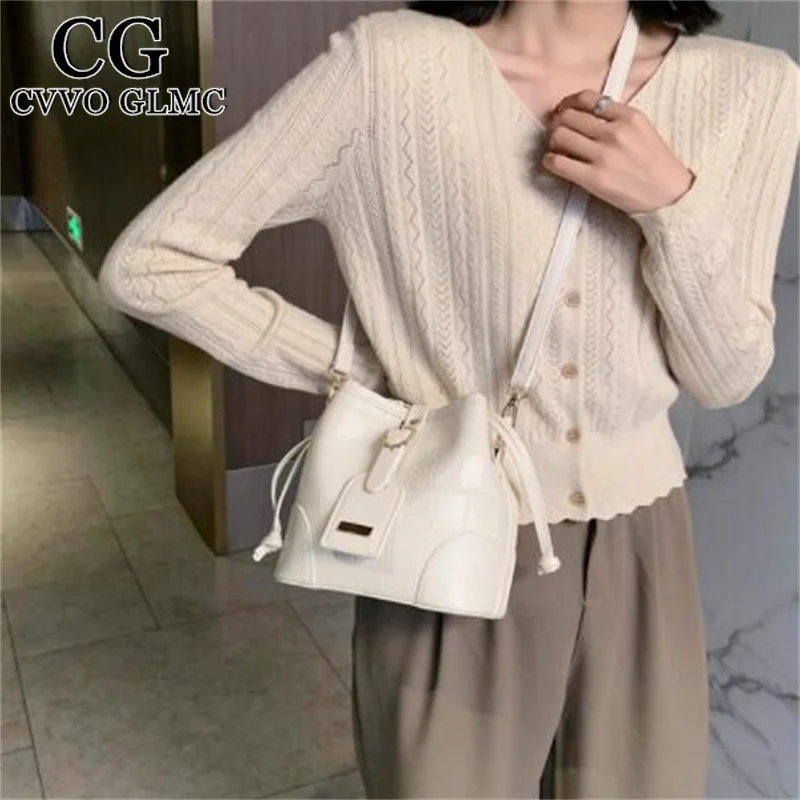 

Cvvo Glmc Mini Designer Stone Pattern PU Leather Crossbody Bags For Women 2021 Branded Shoulder Handbag Female Travel Hand Bag