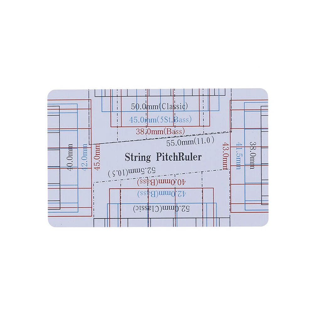 Гитарная струна экшн измеритель натяжения струн линейка высоты тона карты