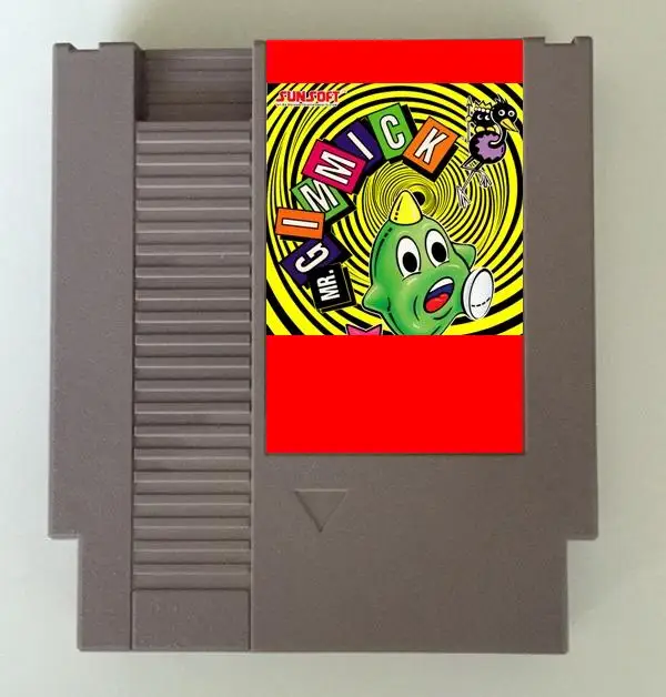 NES72Pins PAL Г-н прибамбас! Игровой картридж на английском языке для консоли NES - Цвет: NES72Pins PAL