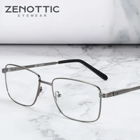 zenottic metal square glasses frames men small frame optical myopia spectacle eyewear prescription eyeglasses gafas oculos