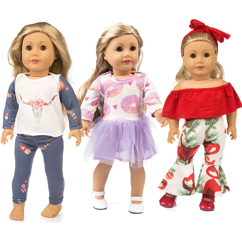 Одежда для кукол My Little Baby-18inch/43-46 см 3 комплекта | Игрушки и хобби