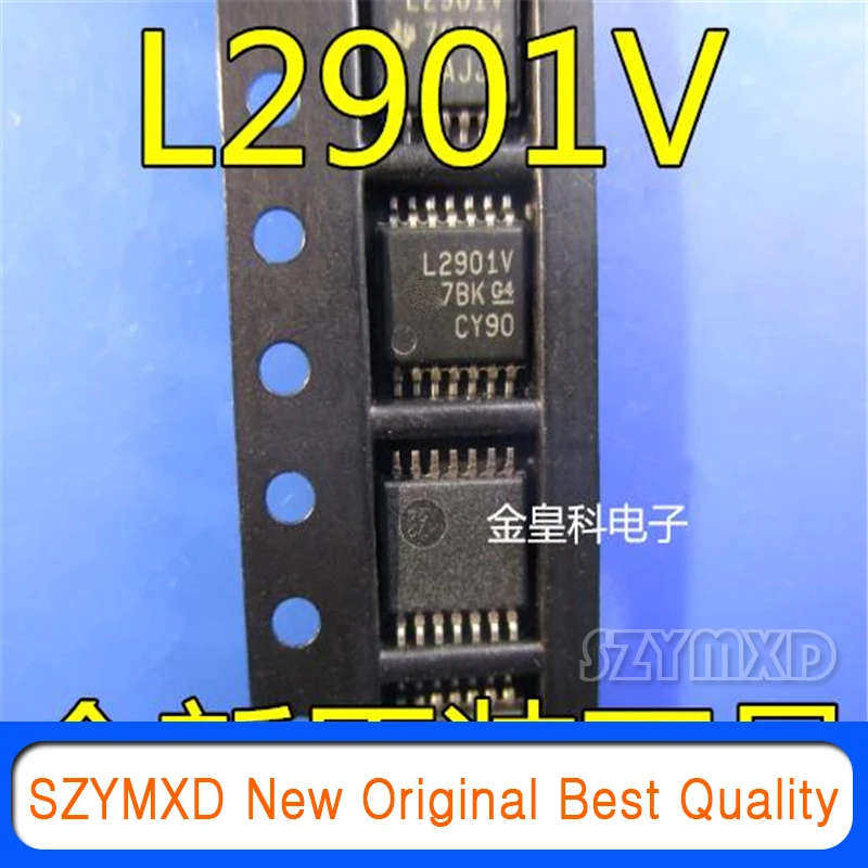 10 шт./лот новый оригинальный LM2901VQPWR L2901V патч плотная pin TSSOP14 нуля Аналогового