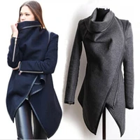 mwwiiwwm 2018 new fashion women wool winter coat woollen long sleeve overcoat trench coat womans clothing multi size