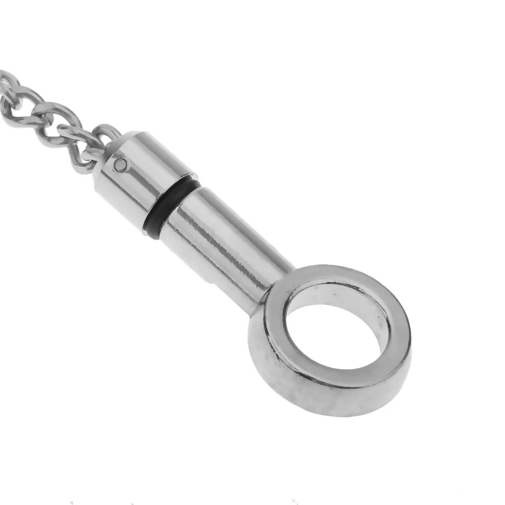 Нержавеющая сталь мягкий натяжитель цепи рыболовный свингер стальная цепь 22 см