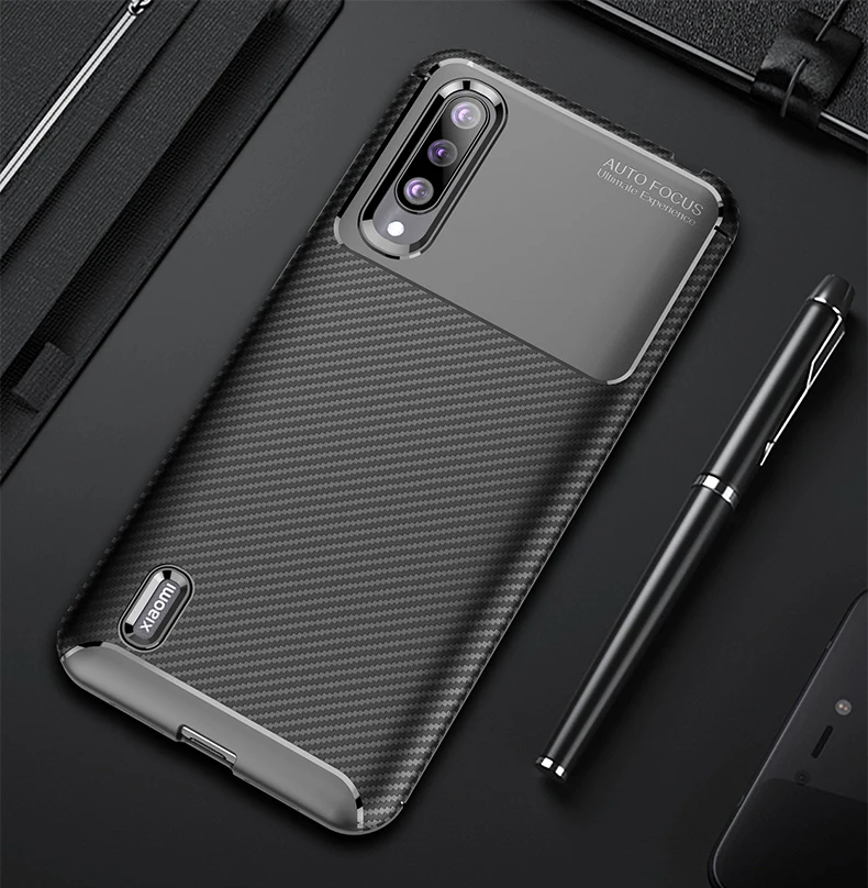 Чехол из углеродного волокна для Xiaomi Mi 10 Lite чехол с тепловым рассеиванием Xiomi 9T 9 8