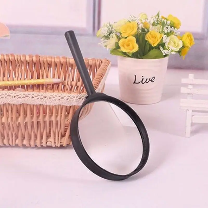 Увеличительное стекло 5x60 мм ручная лупа для чтения книг газет насекомых и хобби