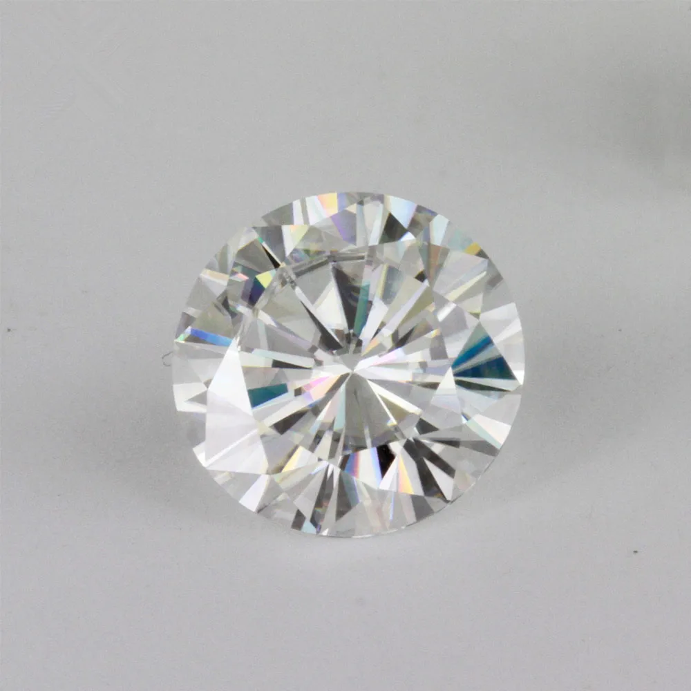 Offer The Certificate Test Positive Brilliant Cut 0.5 Carat 5 mm VVS Clarity IJ Color Lab Grown 100% Real Moissanite Diamond | Украшения и