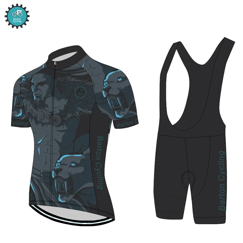 Barton велосипедные майки для соревнований класс велосипедная Одежда Набор Лето