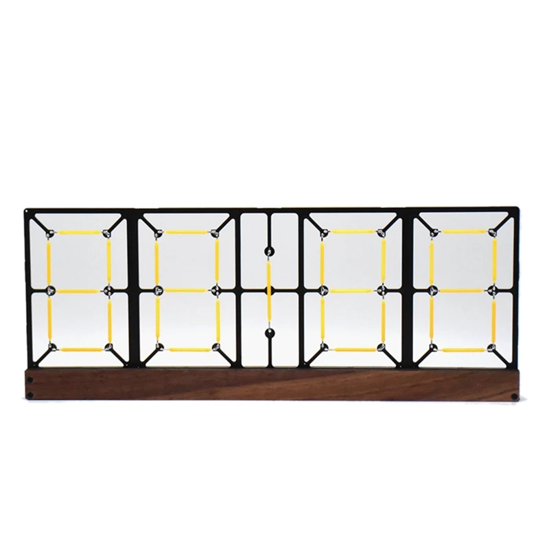 

LED Clock Pseudo Glow Hollow Clock Creative Electronic Clock Sense of Home Furniture Add the Joy of Life
