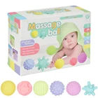 Детский резиновый мяч, детский мяч для рук, игрушка для детей 3-6-12 месяцев, Детский мягкий мяч для тренировки, Массажный мяч для снятия стресса, детские игрушки