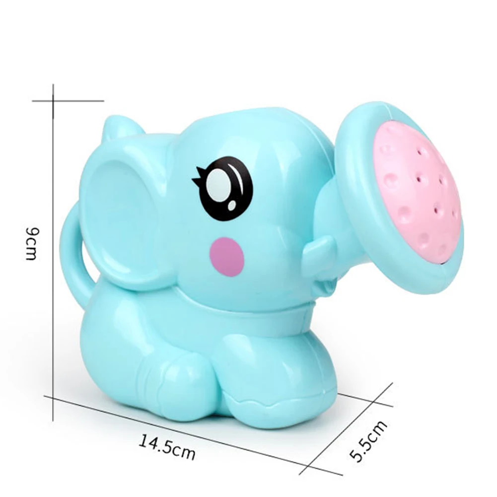 

Cute Elephant Watering Can Baby Bathing Parent-children Interaction Bathroom Toy ABS kids Water Beach Toys for children