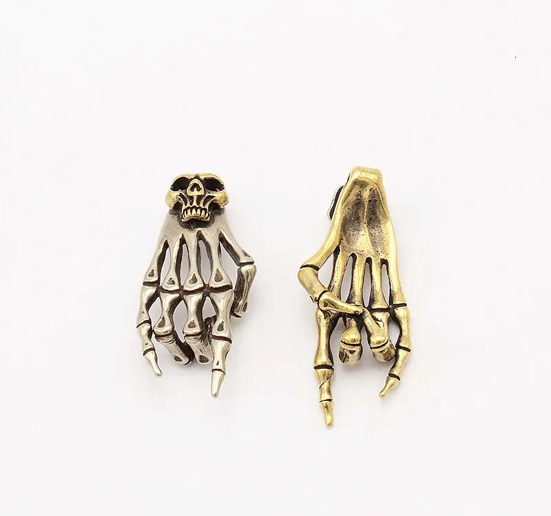 Подвеска в виде скелета черепа на руку подвеска для ожерелья сумка обуви Кожаное
