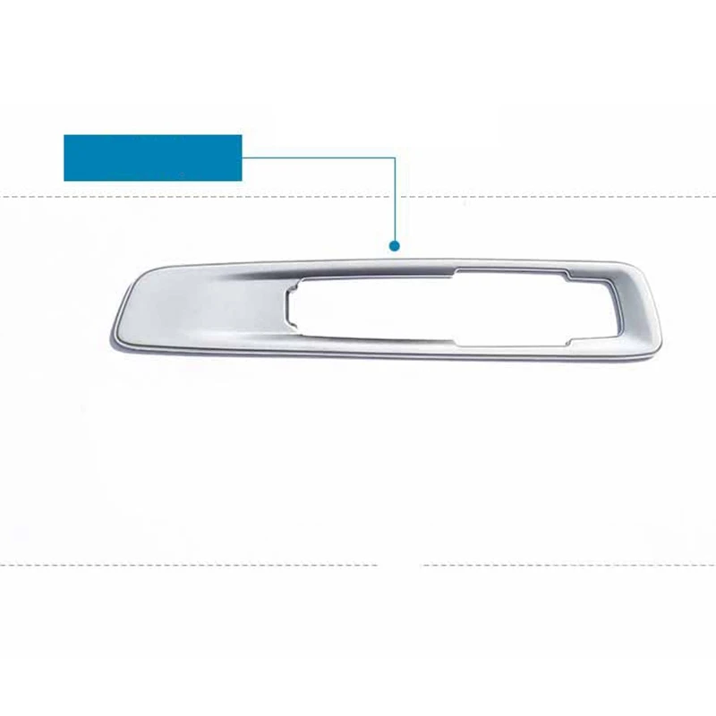Автомобильный Стайлинг ABS пластик хром центральная консоль режим Кнопка рамка