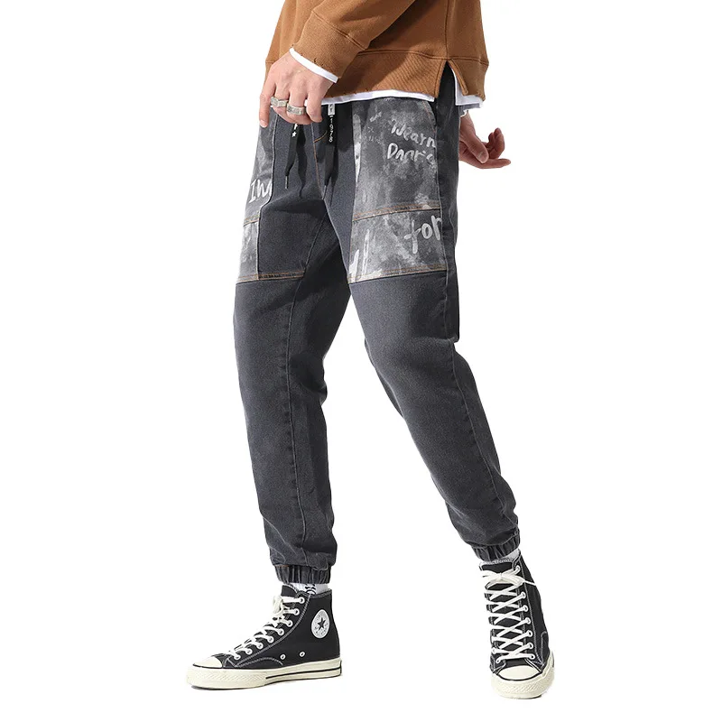 

New Arrival Spring And Autumn Men Summer Jeans Thin Fashion Casual Super Large Denim Full Length Plus Size M-4XL 5XL 6XL 7XL 8XL