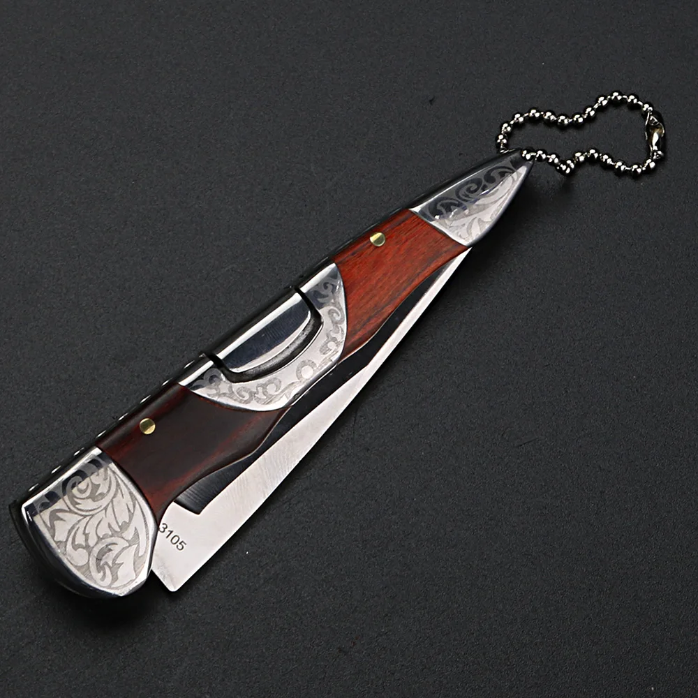 Складной нож портативный короткий высококачественный Военный уличный походный