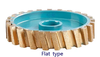 Алмазный плоский/Римский калибровочный фрезерный диск 6 дюймов алмазный