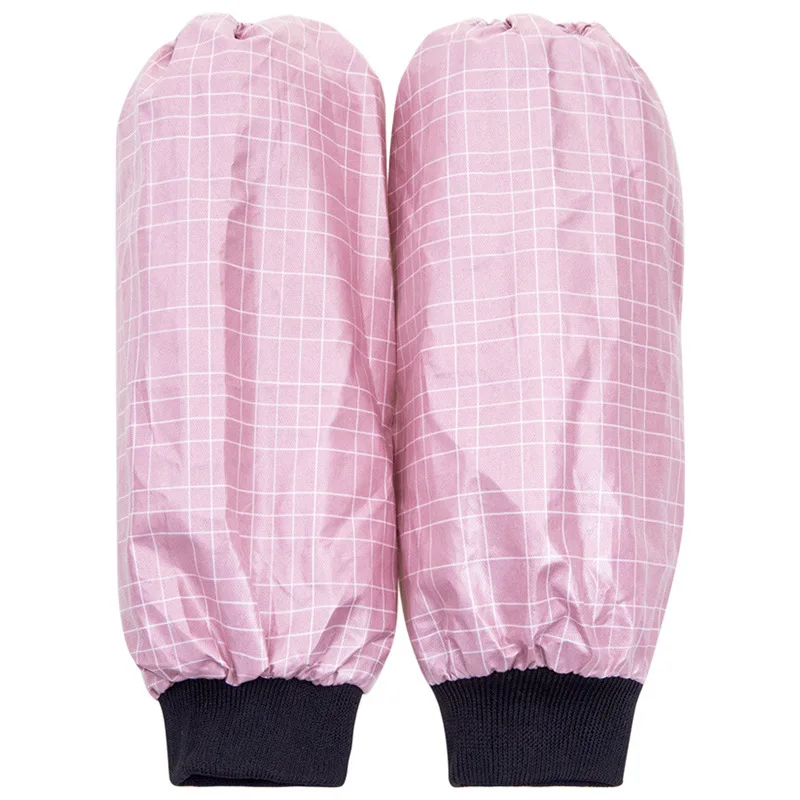 

KitchenAce Dacron Waterproof Oilproof Kitchen Household Housekeeping Oversleeve Elastic Cuff Designed Sleeve Cover Arm Protector