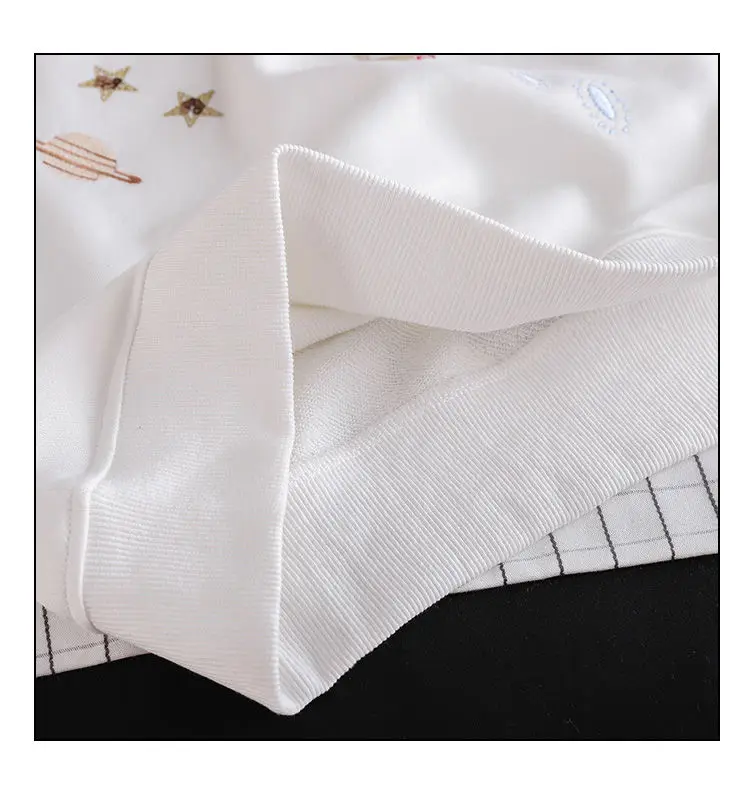 

Hoodies for Women Streetwear Female Planet Embroidery Spring Autumn Solid Colour Hoodies Casual Sweatshirt New Hip Pop Tops