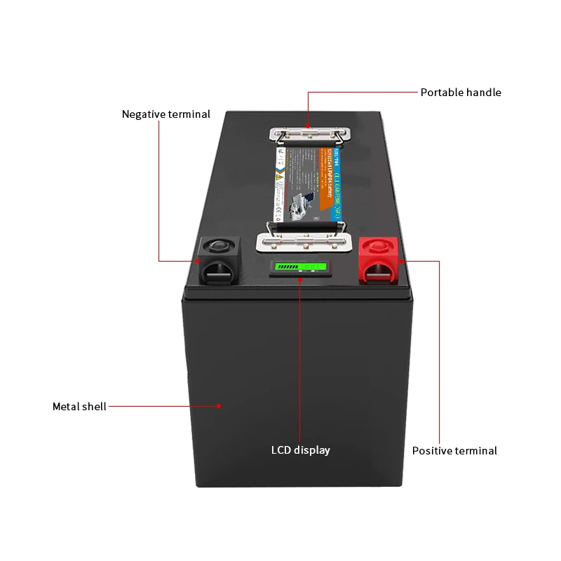 Литий-железо-фосфатный Аккумулятор LifePo4 для хранения солнечной энергии и