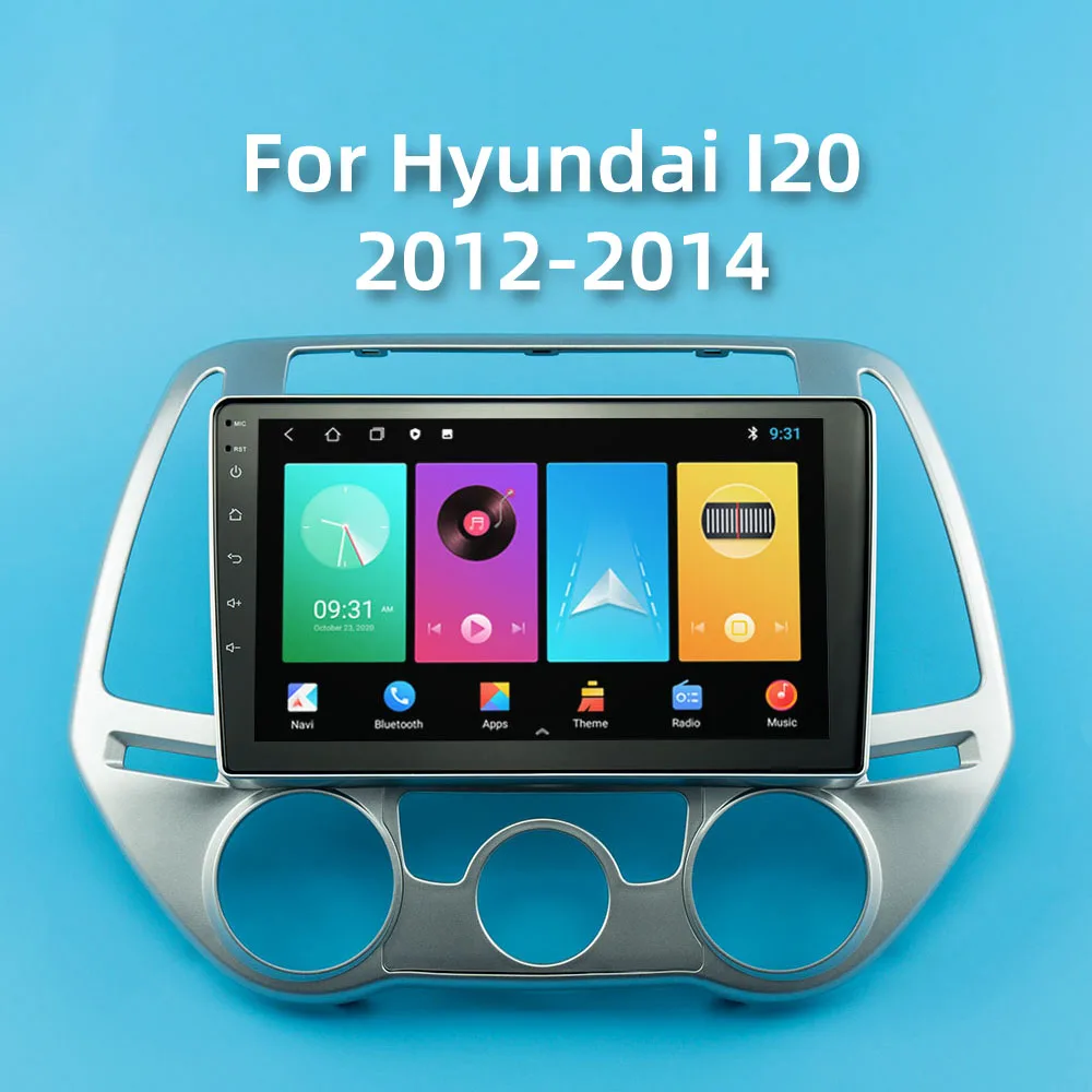 Автомобильный мультимедийный видеоплеер для Hyundai I20 2012 2014 с 9 дюймовым экраном