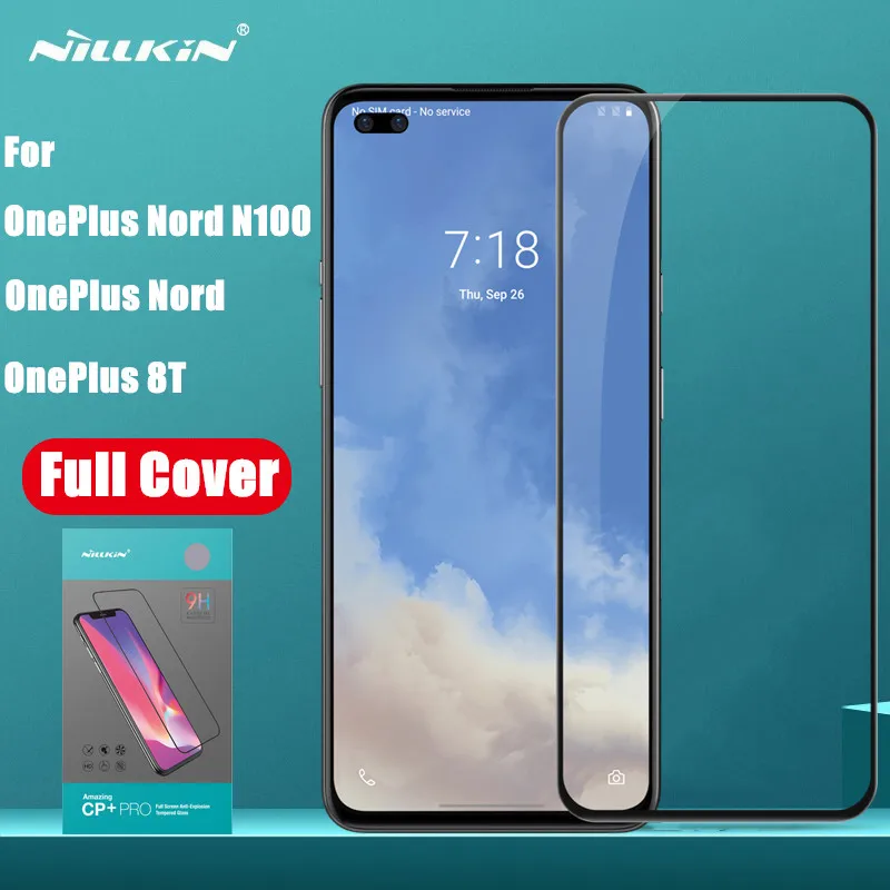 

Защитное стекло Nillkin для OnePlus 8T, Nord One Plus, Nord 100 1 + 8T