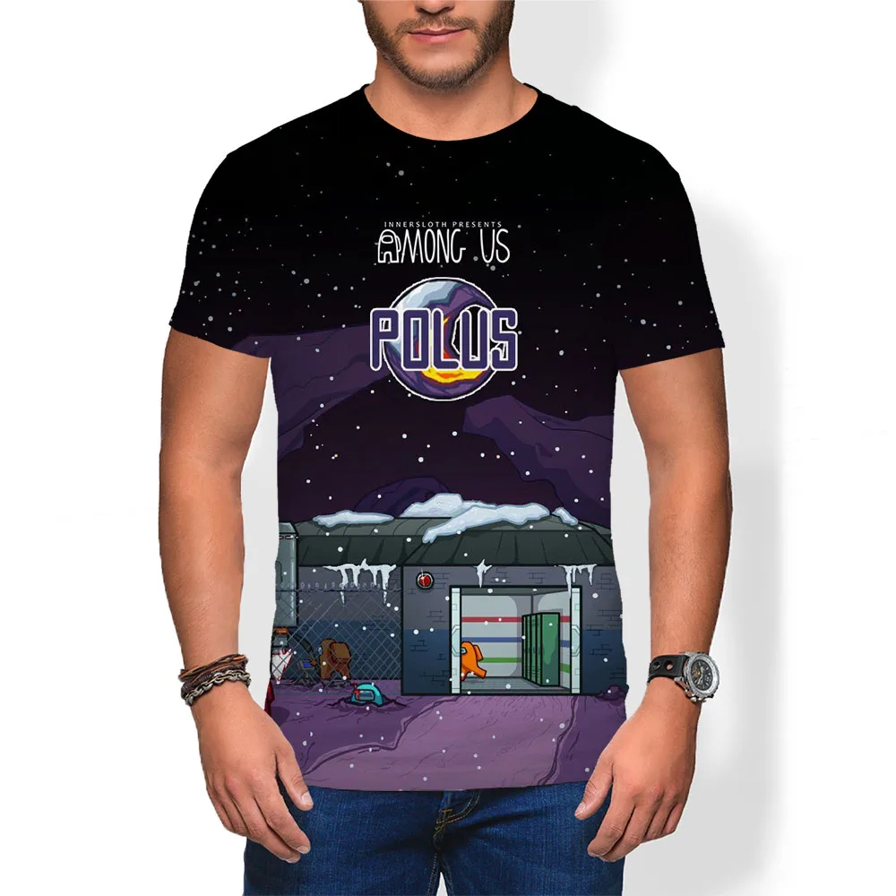 

Among student Best-selling 2021 3D Hot Tops men Women's T-shirts for girls Colorful Graphic T shirts Cool Boys t-shirt Kid Tees