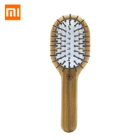 xiaomi smate hair care massage comb natural wood comb handmade hair brush for salon hairdressing styling tools