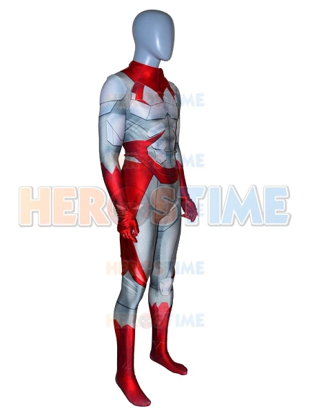 Superhero Cosplay Costume Hawk and Dove Comic jumpsuit Custom made |