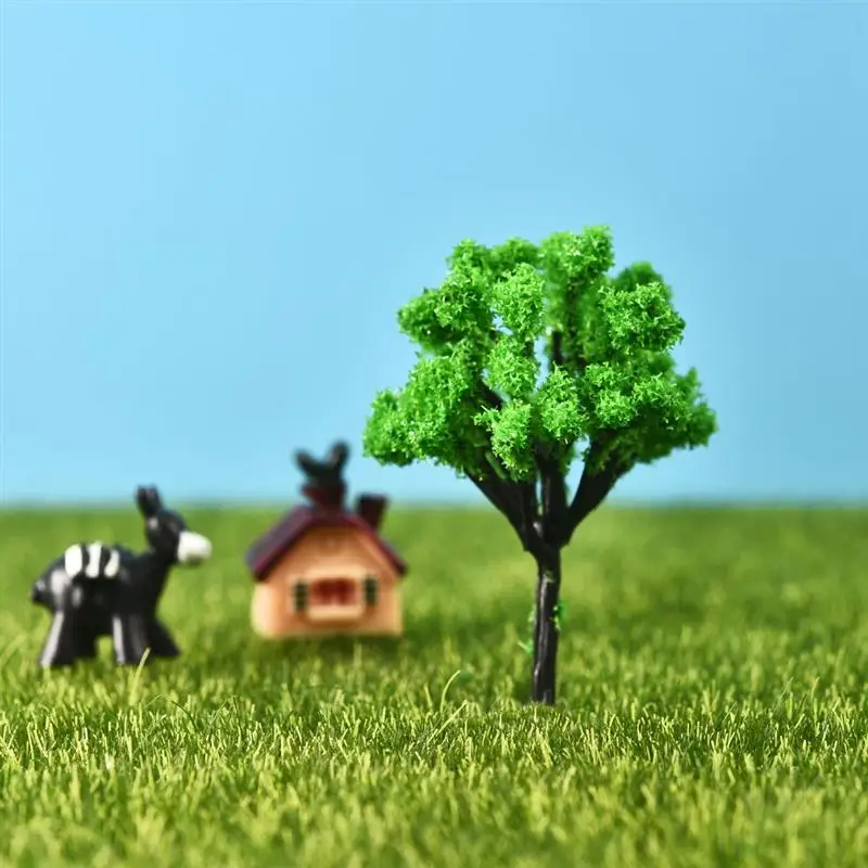 5 шт. мини дерево микро пейзаж сказочные садовые украшения держатель для стикера