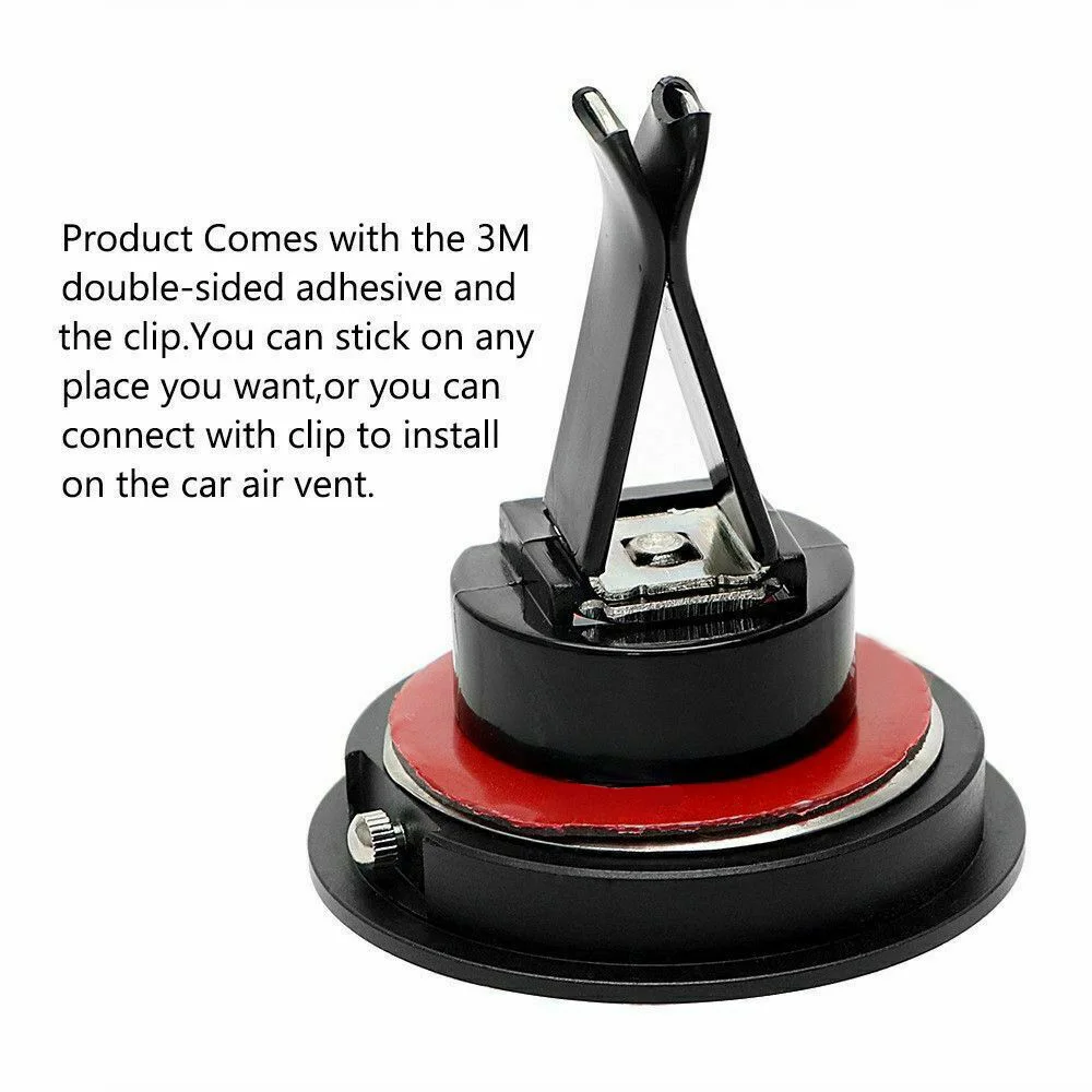 Автомобильные часы для салона автомобиля черный хромированный металлический