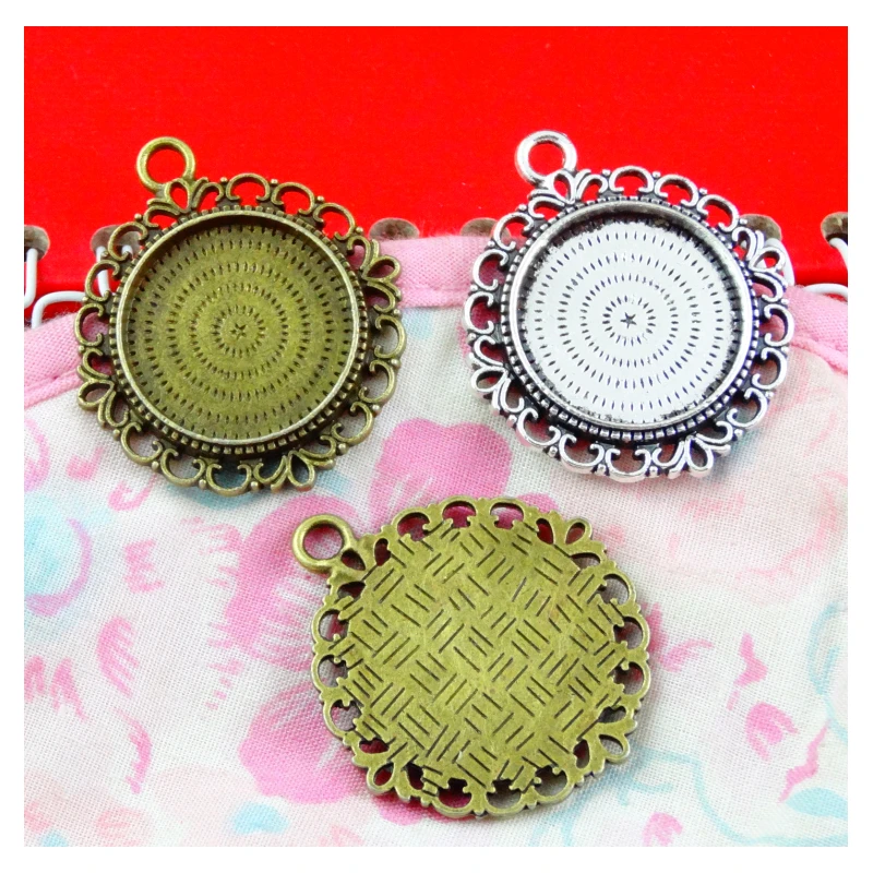 

Подставка под античное серебро, цинковый сплав, 15 шт., 20 мм