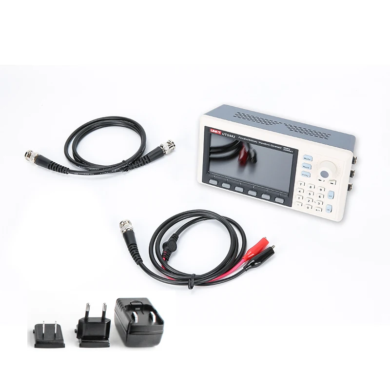 UNI-T UTG932E 30MHz UTG962E функция 60MHz/произвольный генератор сигналов 1μHz 4 3 Inch DDS поддержка