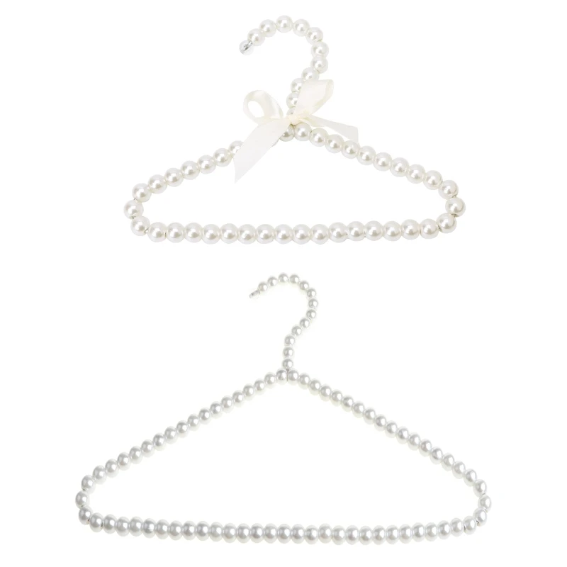 

Искусственный жемчуг из пластика вешалка для одежды бант платье пальто органайзер для хранения сухой стойки R7RC