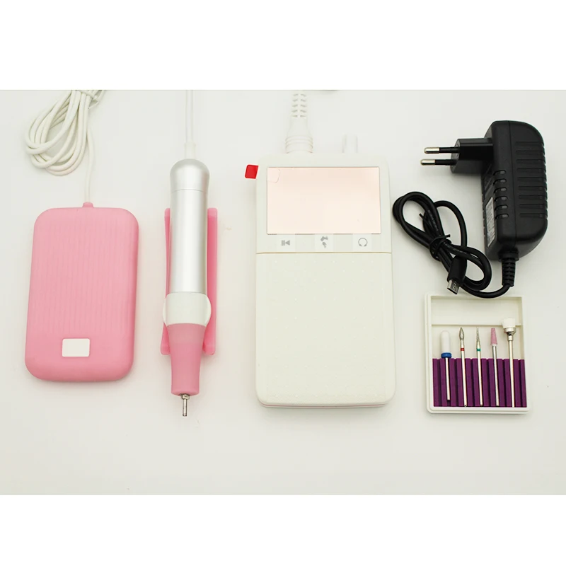 Лучший портативный бесщеточный двигатель 36000 об/мин сверла для ногтей