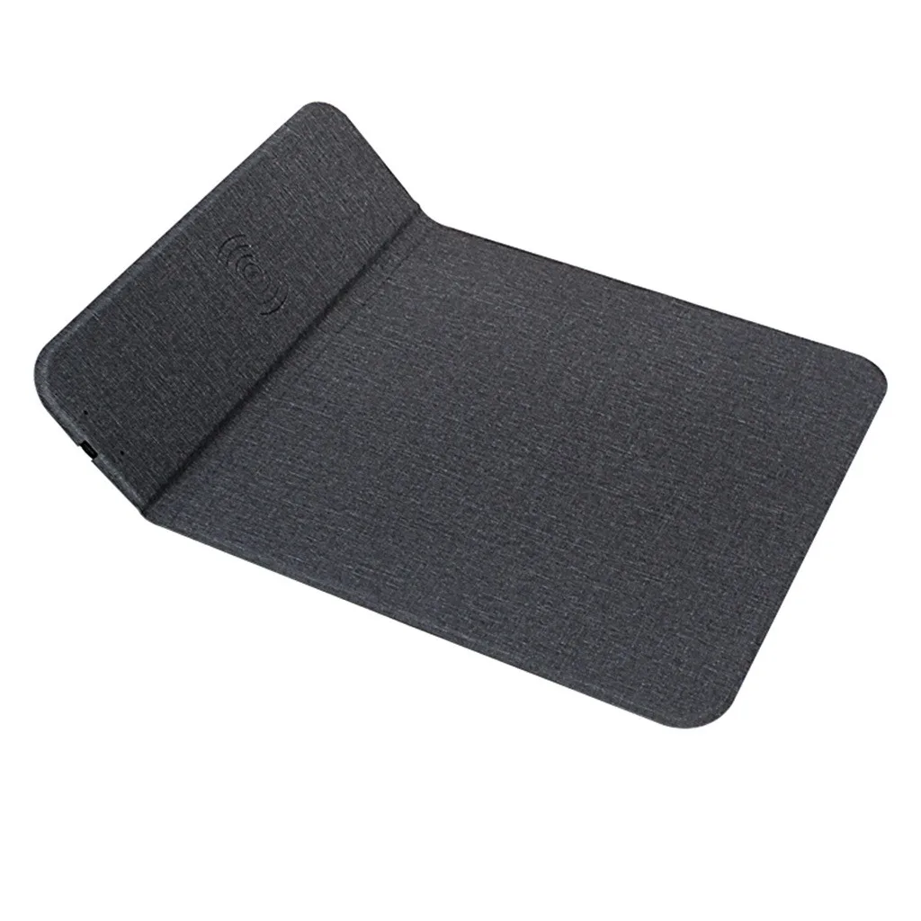 10W Wireless Charging Mouse Pad Fast Mat PU Computer Mousepad Multicolor Anti-Slip For Iphone PC Laptop 20J30 | Компьютеры и офис