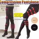 Популярные стройнящие чулки для женщин и девушек для беременных, в форме ног, компрессионные, обжигающие тело и ноги, тонкие чулки для похудения 4D-680D