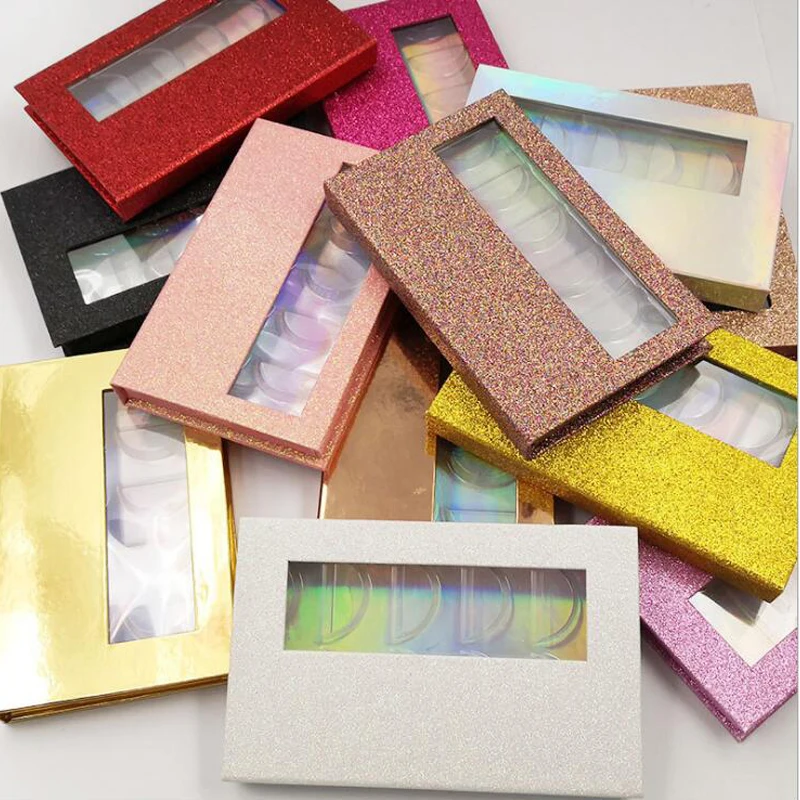 Новинка 10 шт. оптовая продажа упаковка для накладных ресниц 3d Поддельные