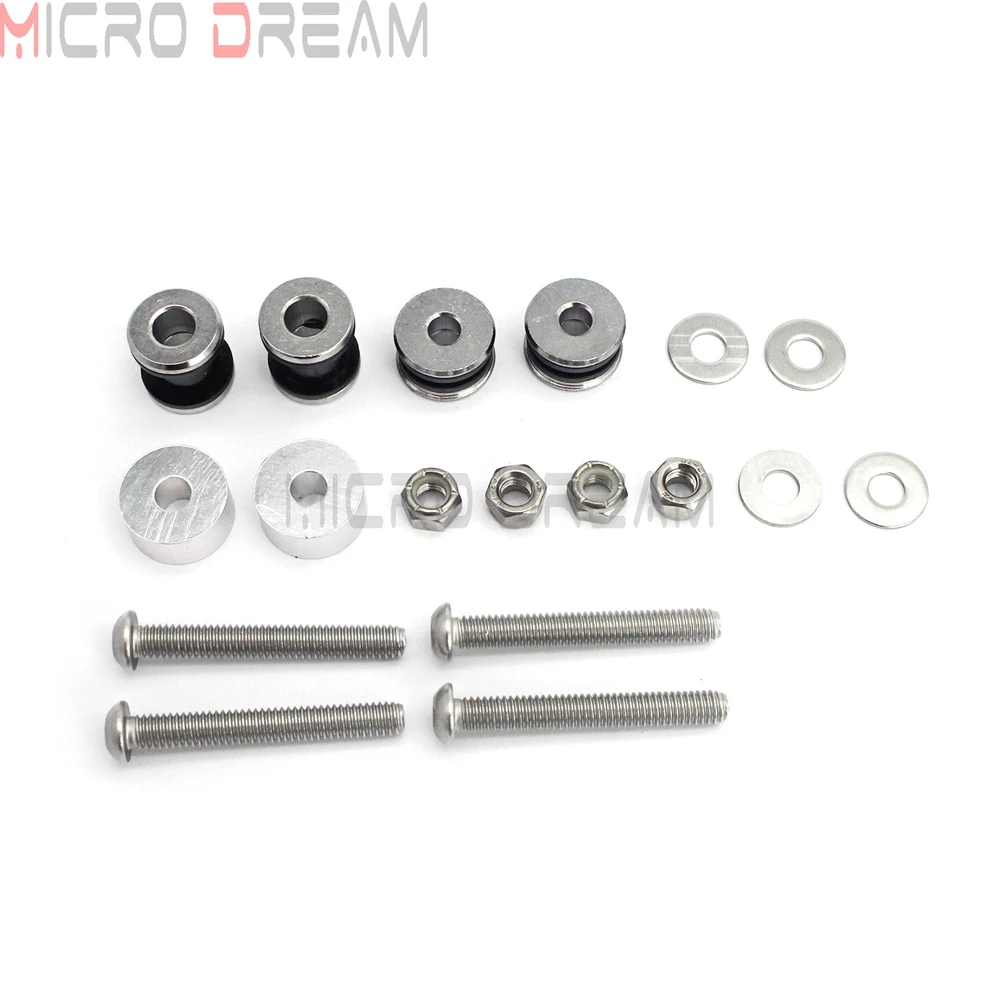 Мотоцикл спинки Sissy бар винты Съемная док-Аппаратный комплект для Harley Softail 1984-1999