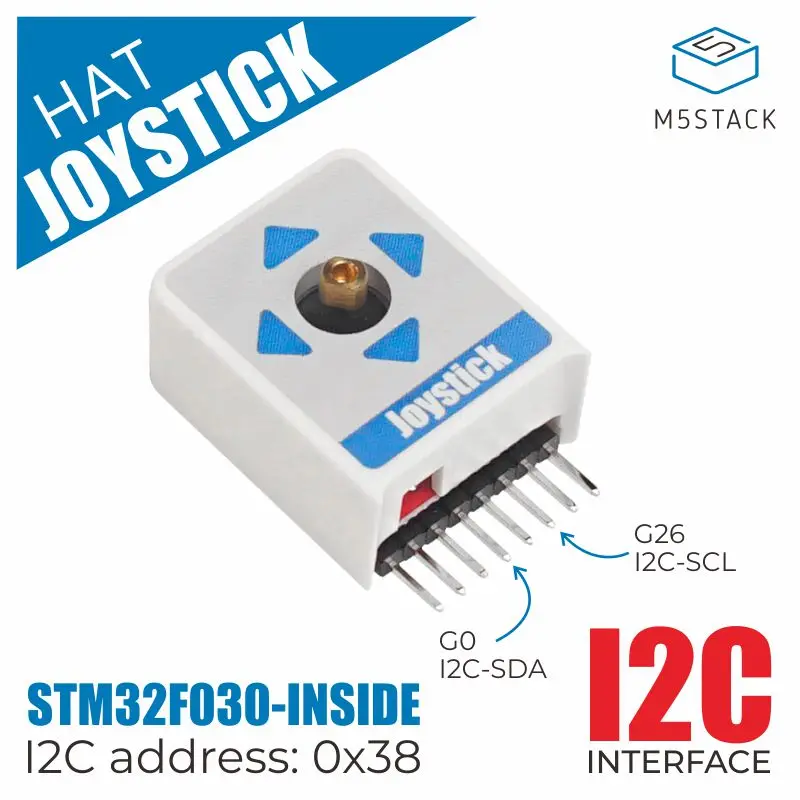 Макетная плата M5StickC ESP32Mini IoT совместимая с шапкой джойстика (STM32F030F4) поддерживает