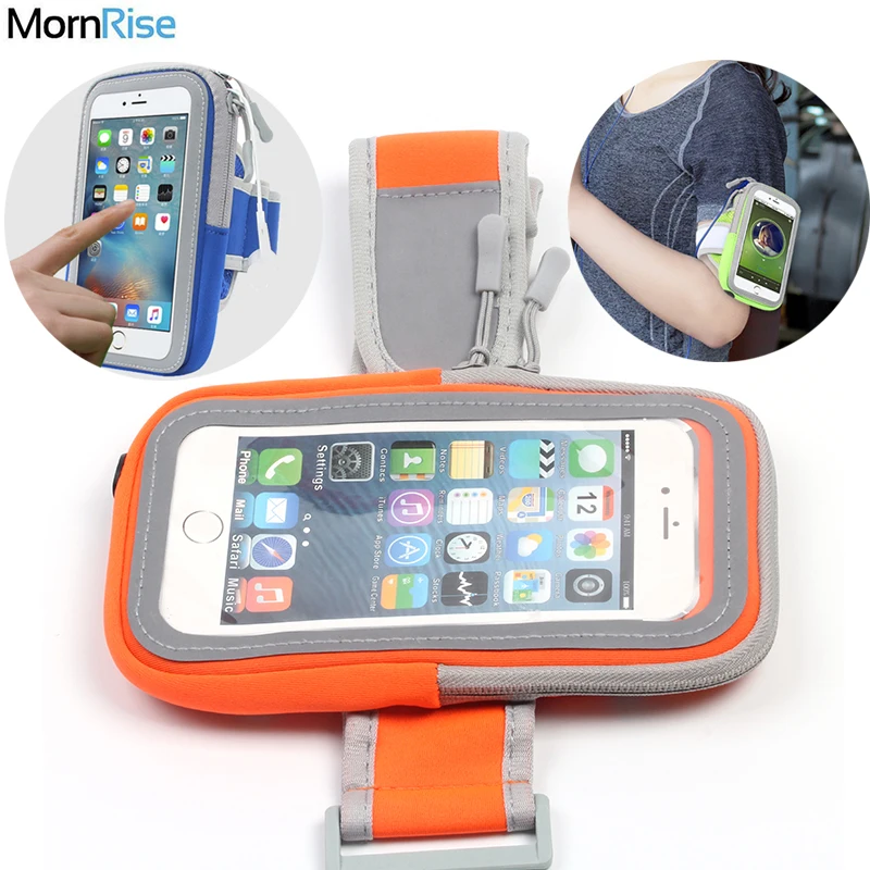 

New Men Women Running ArmBand Big Size Mobile Phone Sports Case Universal Pouch Cover For iPhone Huawei Xiaomi Redmi Sleeve Bags