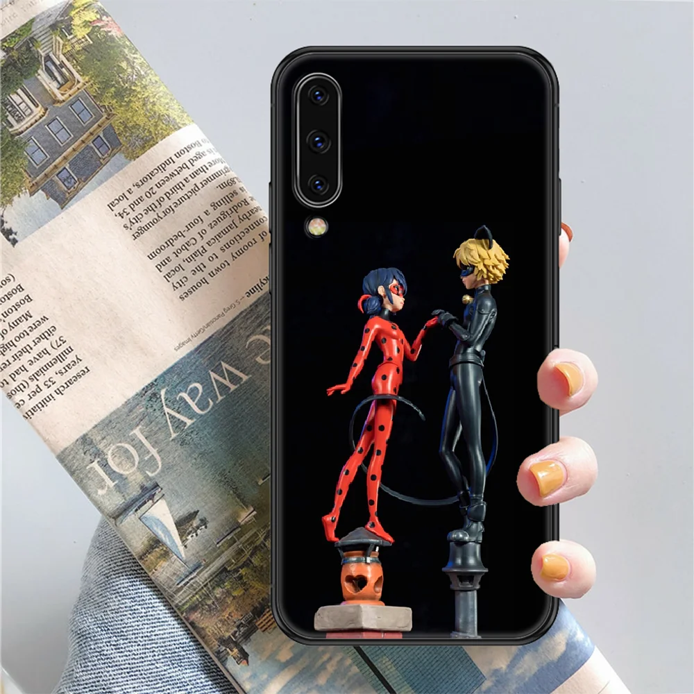

Cartoon red ladys-Bugs Girl Phone case For Samsung Galaxy A 3 5 7 8 10 20 21 30 40 50 51 70 71 E S 2016 2018 4G black silicone