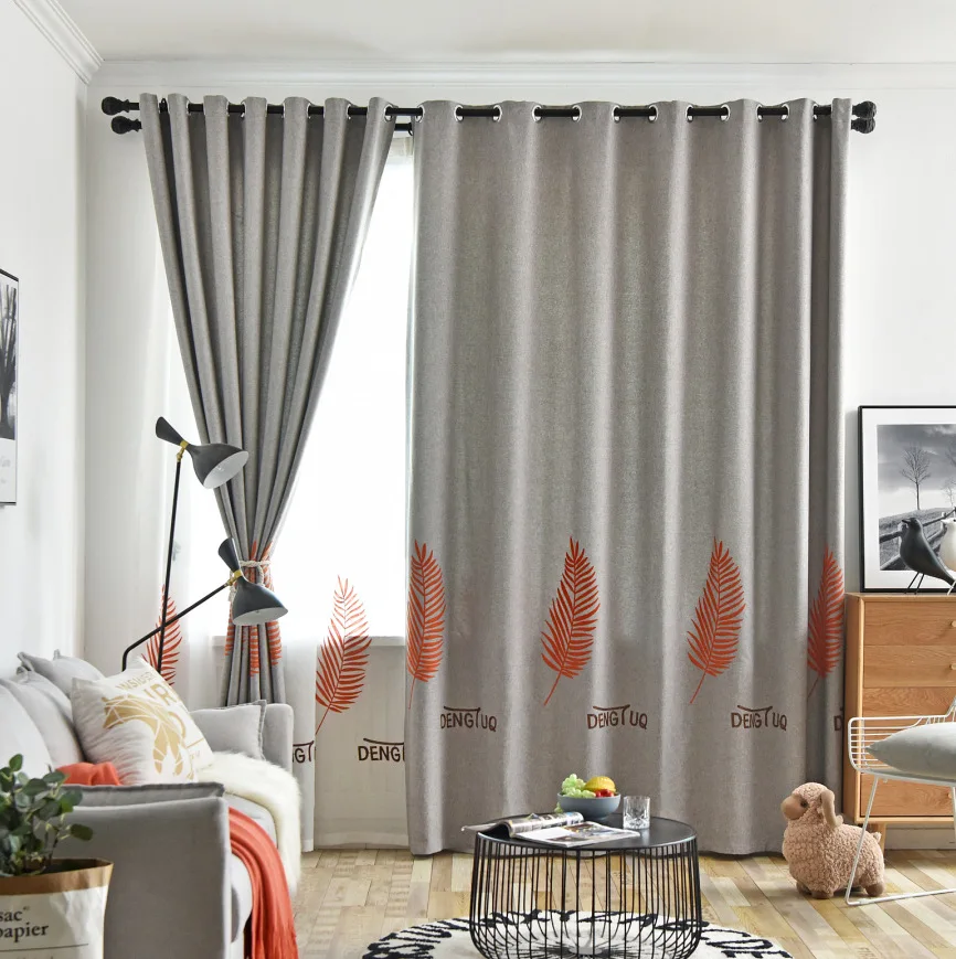 Скандинавский простой современный стиль Высококачественная вышивка маленькие