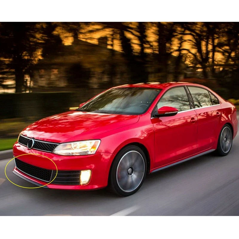 Хром передний бампер сотовый нижний впускной решетка в сборе для Jetta MK6 GLI 2011-2014