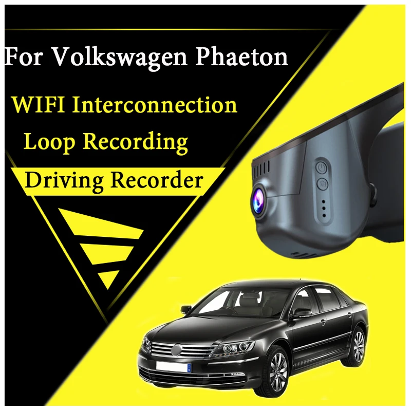 

Car Road Record WiFi DVR Dash Camera Driving Video Recorder For Volkswagen VW Phaeton GP4 2014~2016 Recording