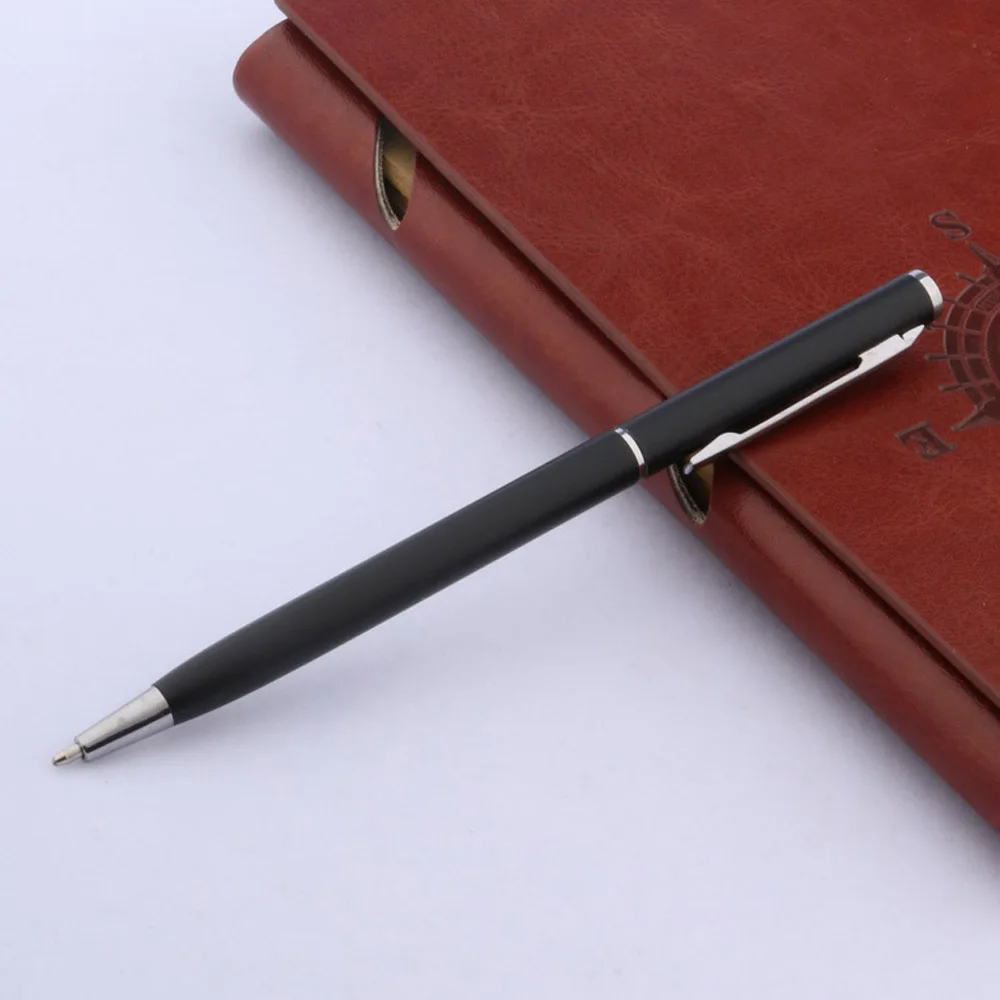 

Шариковая ручка Jinhao матовая черная металлическая