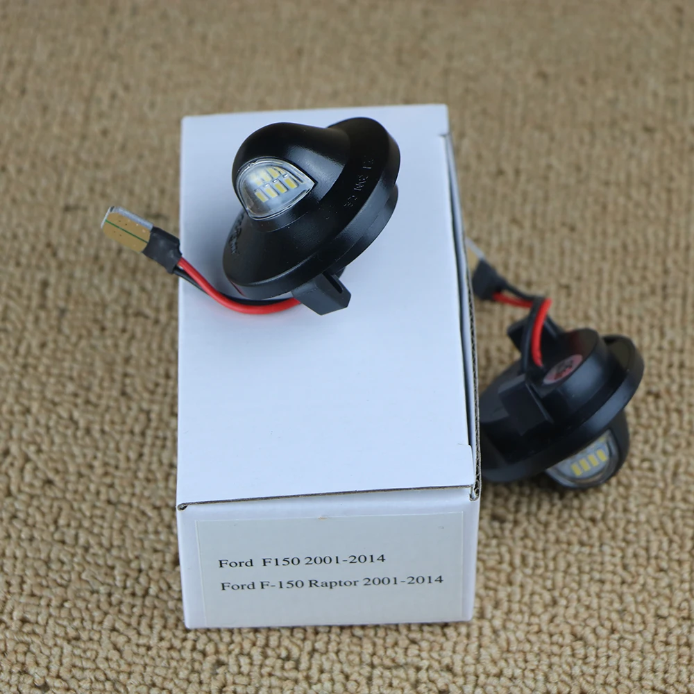 2 шт. светодиодный светильник номерного знака без ошибок Canbus Super Duty Ranger Expedition Explorer